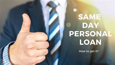 Same Day Personal Loans Online